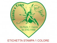 Etichette adesive grandi per fioristi, fiorai e vivaisti (mm 43x43)  (cod.27G)